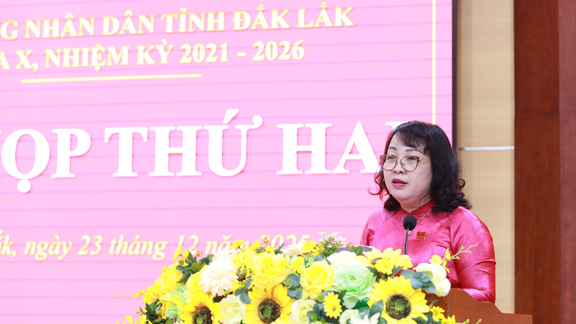 Khai mạc Kỳ họp thứ Hai HĐND tỉnh Đắk Lắk khóa X, nhiệm kỳ 2021-2026
